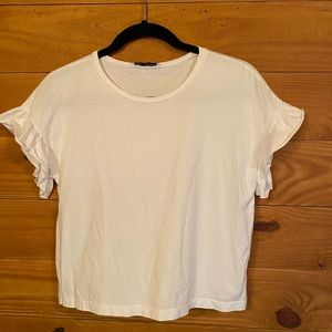 White Zara Top